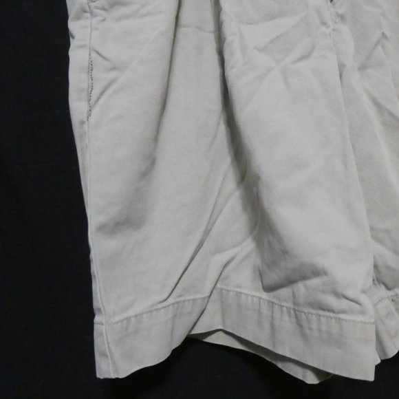 Khaki Casual Shorts | size 34 | 100% Cotton - Picture 6 of 13